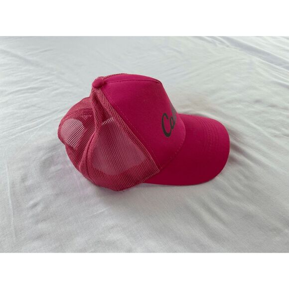 Women's Pink Cabela's Logo Snapback Style Adjustable Baseball Hat - Picture 3 of 6